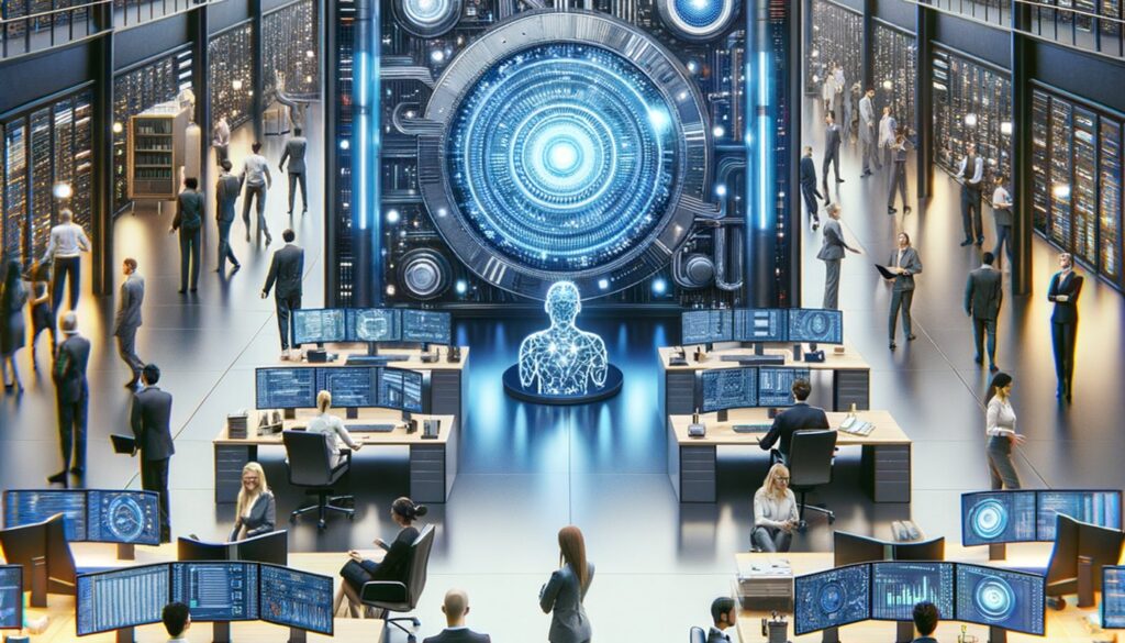 Professional Digital Marketing featured image visually representing "AI-Powered Content & Hyper-Personalization: Optimizing Your Business for Future AI Search Rankings" through symbolic imagery and modern design elements, no text overlay