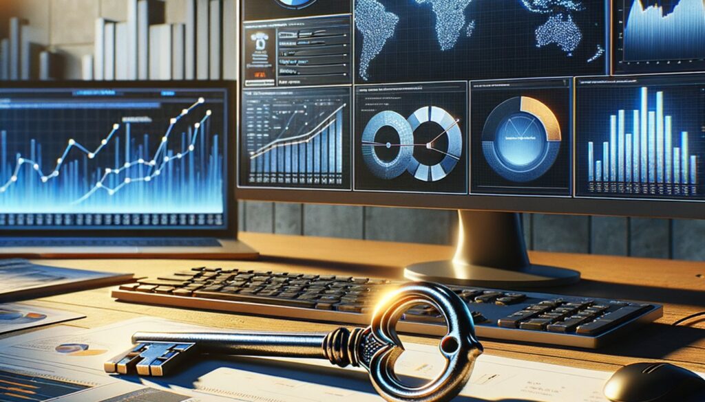 Professional Digital Marketing featured image visually representing "Unlocking AI Search Rankings: A Deep Dive into Generative Engine Optimization (GEO)" through symbolic imagery and modern design elements, no text overlay