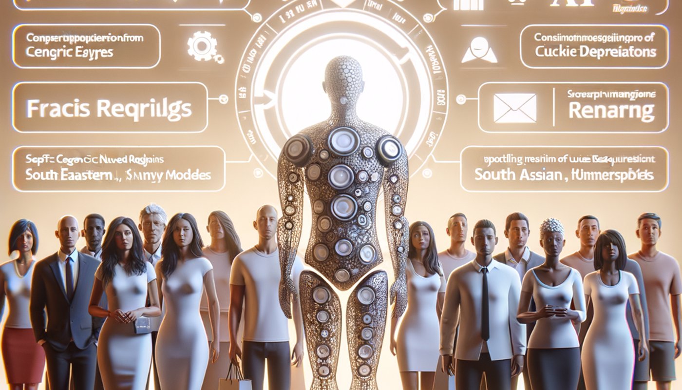 Photorealistic contextual image for: Cookie Deprecation: Future-Proofing Your Brand with AI-Driven Digital Marketing