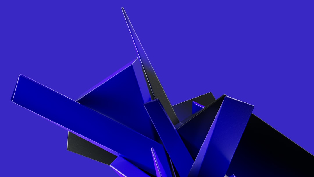 An abstract and professional image of interlocking blue geometric shapes, symbolizing a secure and verified Zero-Trust AI architecture.