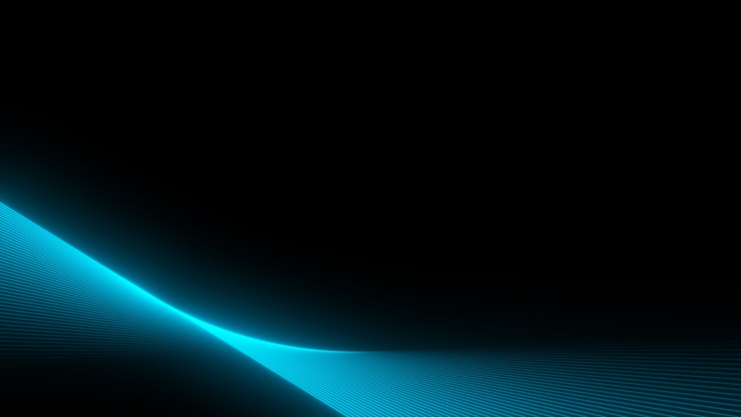A minimal and modern abstract image with flowing blue light trails against a dark background, representing the fluid and dynamic nature of an AI-native consciousness.